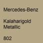 Preview: Mercedes-Benz, Kalaharigold Metallic, 802.